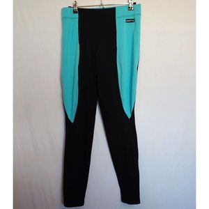 Kerrits Equestrian Horse Riding Breetches Teal/Black Large